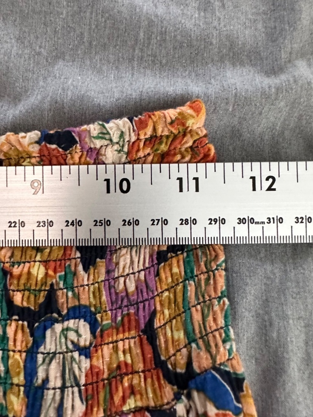Anthropologie Womens Small Shari Harem Pants Multicolor FloralPrint Boho Cottage - Picture 8 of 12